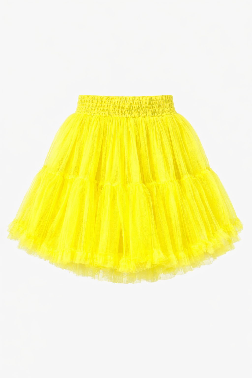 6BD0075B-68EA-4C81-96A7-34359DB7B94D FL Soleil Mini Tutu Skirt – Yellow - Image 1