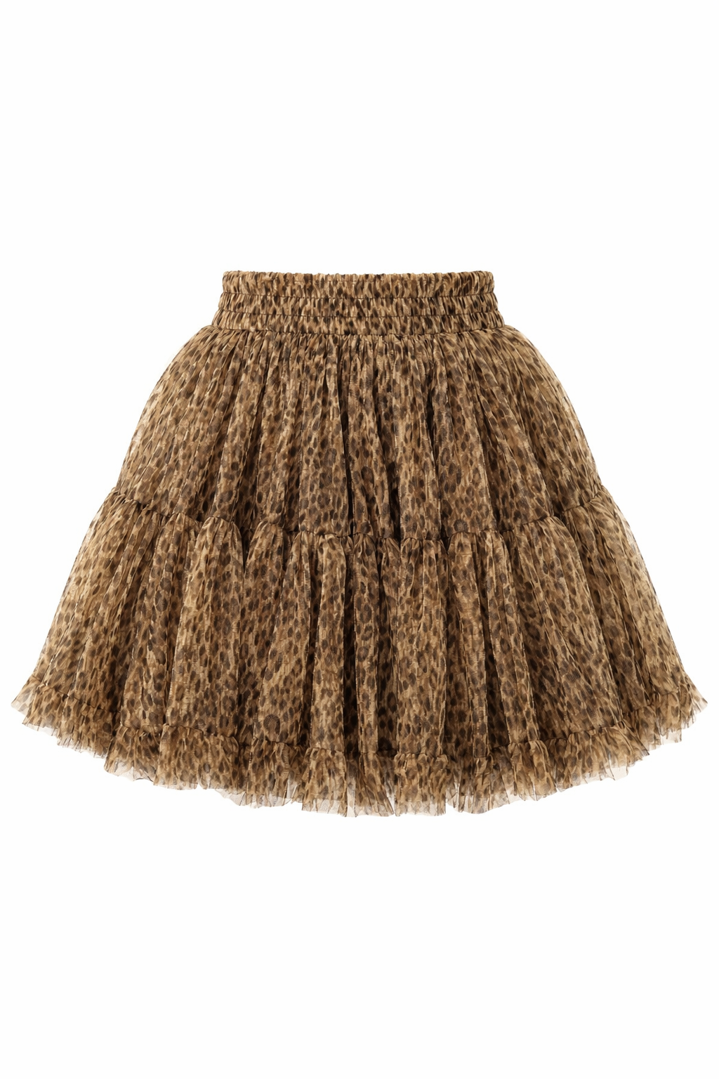 3B8E71AE-ECB7-40AA-B267-5CD056E9D4E1 LEOPARD TUTU MINI SKIRT - Image 1