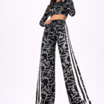 BAD BUNNY Signature Velvet Crop Top Set
