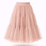 Dusty Pink Midi Tutu Skirt