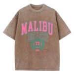 FL Vintage Malibu Beach Washed T-shirt Sand