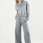 UNDIPLOMATICALLY ME  Grey Cotton Set