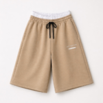 FL Double Waist Bermuda Sand Beige