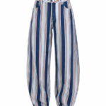 FL Striped Vintage Denim Pants – Retro Mood