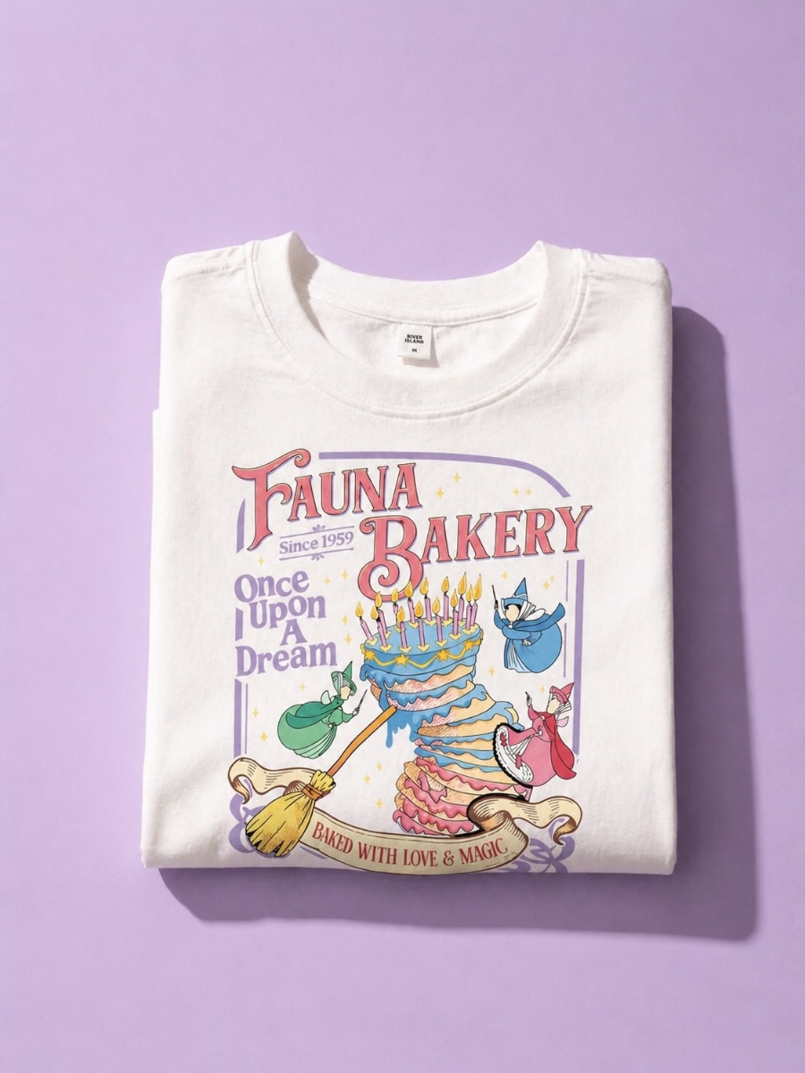 Photoroom_20260502_215352 FAUNA BAKERY Dream Tee – White Edition (Copy) - Image 1