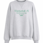 Unapologetically Me Cotton Sweatshirt– Grey