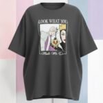 LOOK WHAT YOU MADE ME DO TEE- Gray