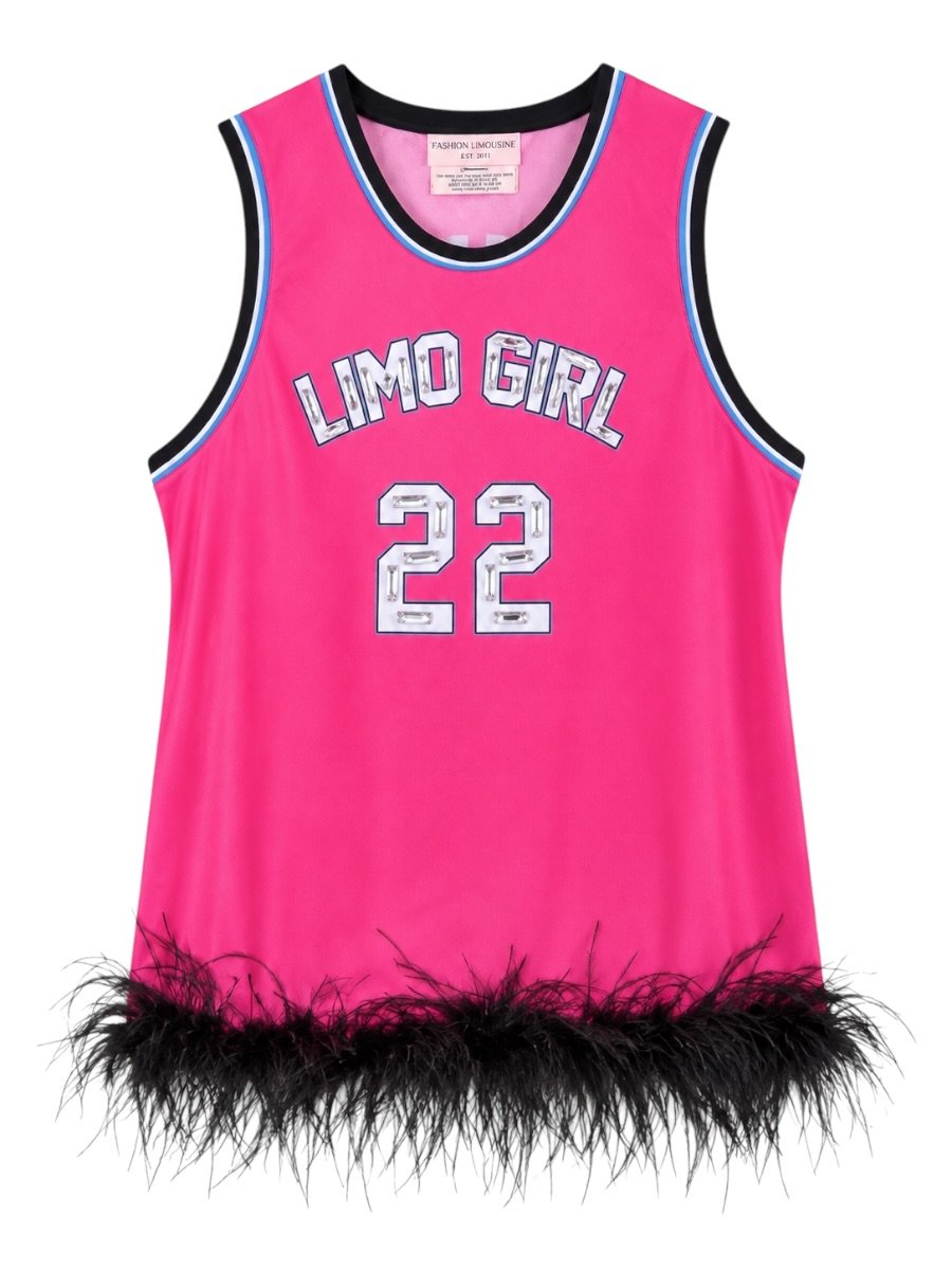 BB4D327A-DB41-4AD5-8D90-6DE716EDA597-Photoroom Limo Girl 22 Feather Jersey – Pink Edition - Image 1