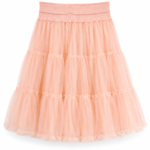 Carrie Dream Midi Tulle Skirt – Powder Blush