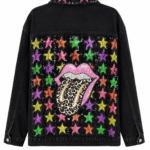 Rockstar Stars Oversized Denim Jacket