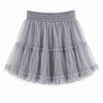 LIMOUSINE MINI TUTU SKIRT – SILVER CLOUD