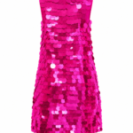 Dora Hot Pink Paillette Dress