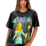 Sleeping Beauty Oversized T-Shirt – Black