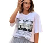 Disney Villains Daily Oversized T-Shirt – White