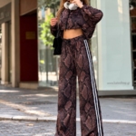 Cocoa Snake Velvet Set