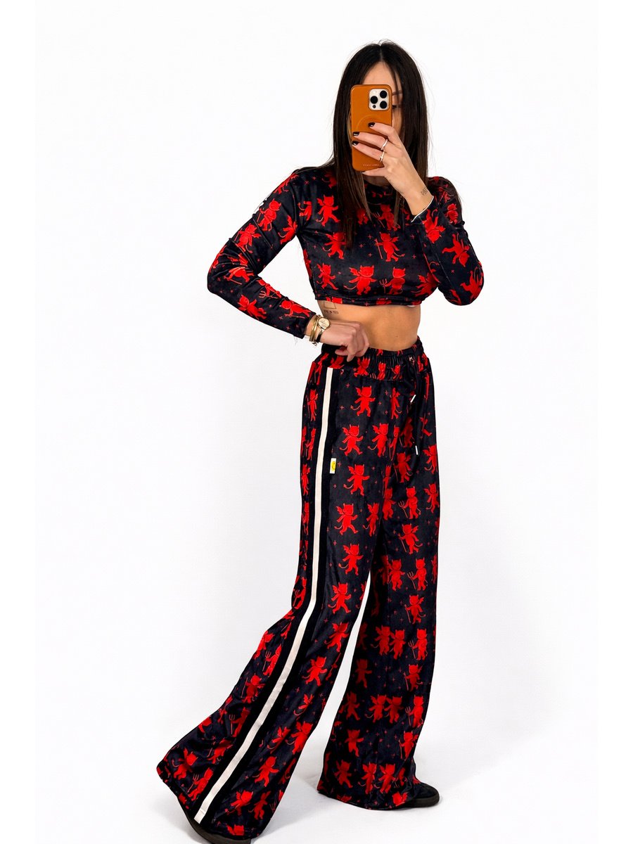 01-devil-crop Little Devils Velvet Crop Set - Image 1