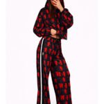Little Devils Velvet Hoodie Set