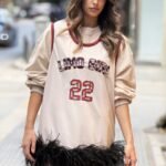 Limo Girl 22 Feather Jersey – Ivory Edition